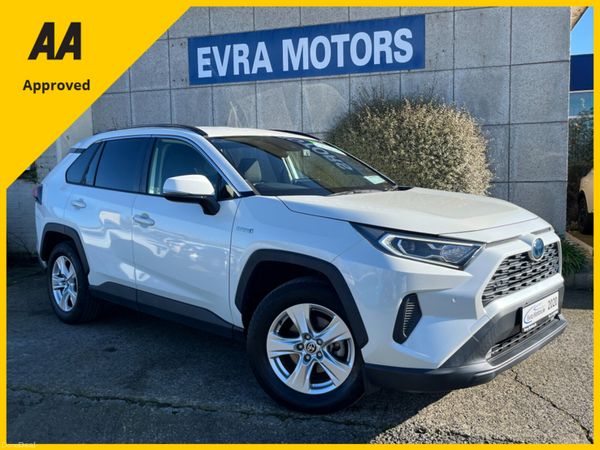 Toyota RAV4 SUV, Petrol Hybrid, 2020, White