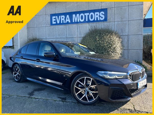 BMW 5-Series Saloon, Diesel, 2021, Black