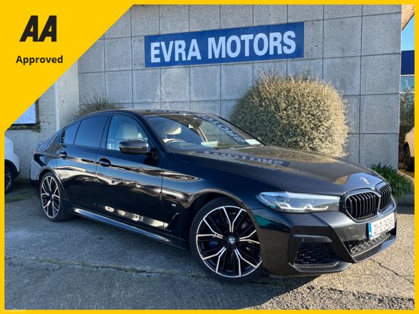 BMW 5-Series Saloon, Diesel, 2021, Black