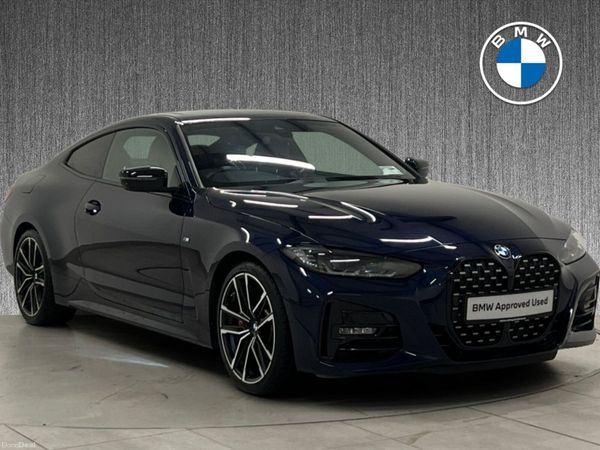 BMW 4-Series Coupe, Petrol, 2023, Blue