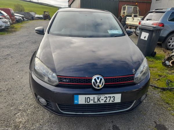 Volkswagen Golf Hatchback, Diesel, 2010, Black
