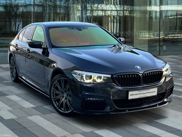 BMW 5-Series Saloon, Petrol Plug-in Hybrid, 2019, Grey