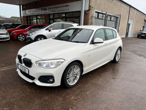 BMW 1-Series Hatchback, Diesel, 2017, White