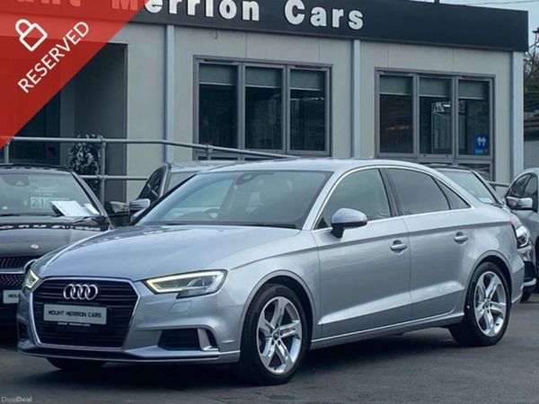 Audi A3 Saloon, Petrol, 2017, Silver