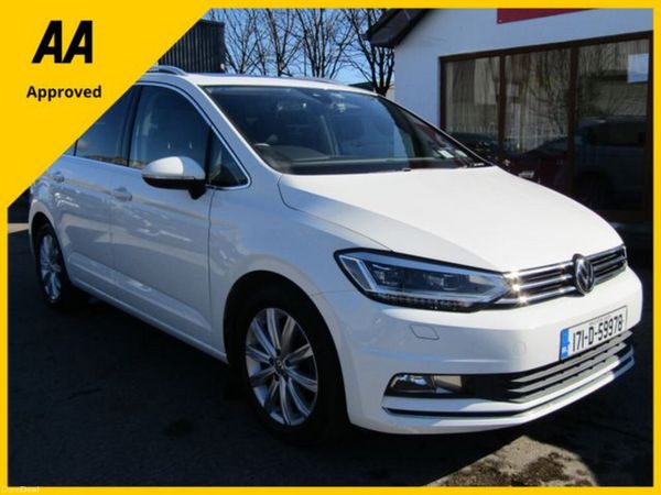 Volkswagen Touran MPV, Petrol, 2017, White