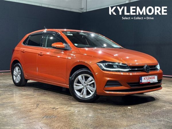 Volkswagen Polo Hatchback, Petrol, 2020, Orange