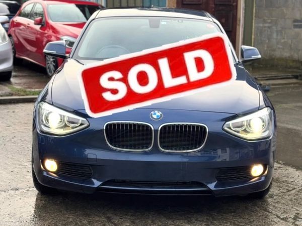 BMW 1-Series Hatchback, Petrol, 2014, Blue