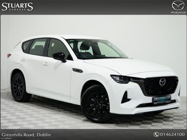 Mazda CX-60 SUV, Petrol Plug-in Hybrid, 2026, White