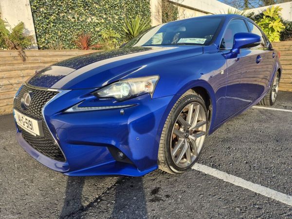 Lexus IS Saloon, Petrol Hybrid, 2014, Blue