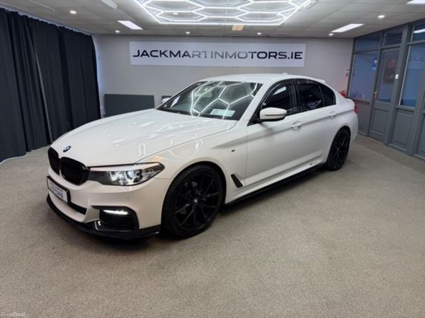 BMW 5-Series Saloon, Diesel, 2019, White