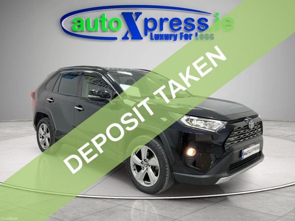 Toyota RAV4 SUV, Petrol Hybrid, 2020, Black