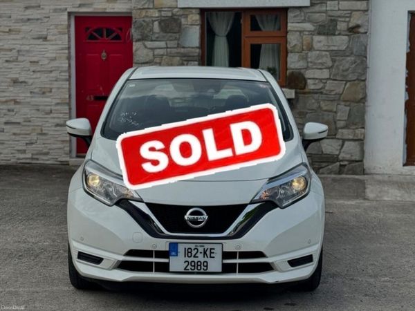 Nissan Note MPV, Petrol, 2018, White