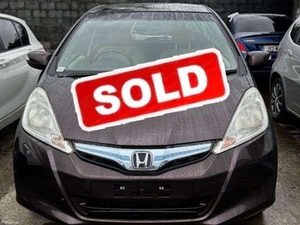 Honda Fit Hatchback, Petrol Hybrid, 2013, Brown