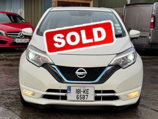 Nissan Note MPV, Petrol Hybrid, 2018, White