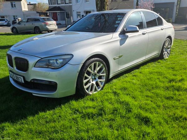 BMW 7-Series Saloon, Diesel, 2012, Silver