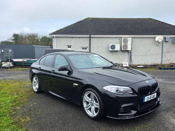 BMW 5-Series Saloon, Diesel, 2013, Black