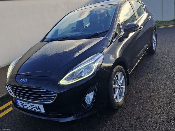 Ford Fiesta Hatchback, Diesel, 2018, Black