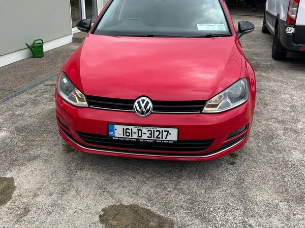 Volkswagen Golf Estate, Diesel, 2016, Red