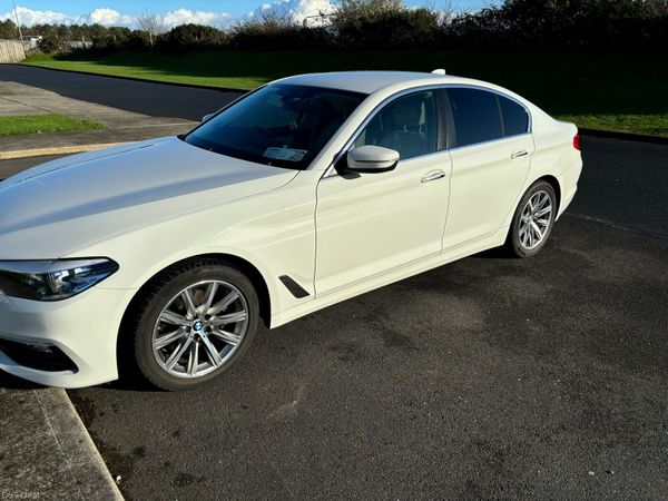 BMW 5-Series Saloon, Diesel, 2018, White