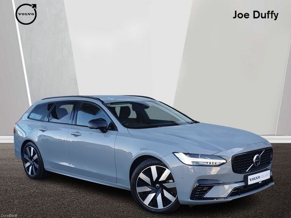 Volvo V90 Estate, Petrol Plug-in Hybrid, 2025, Grey