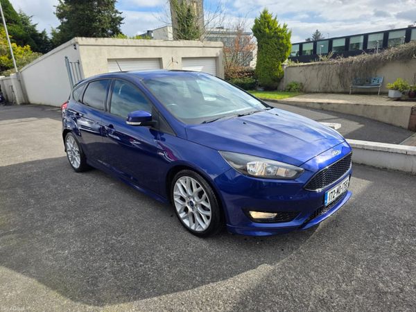 Ford Focus Hatchback, Diesel, 2017, Blue