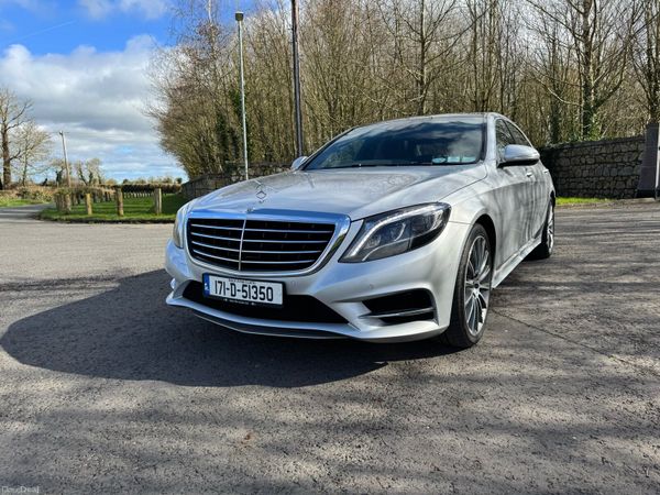 Mercedes-Benz S-Class Saloon, Diesel, 2017, Silver