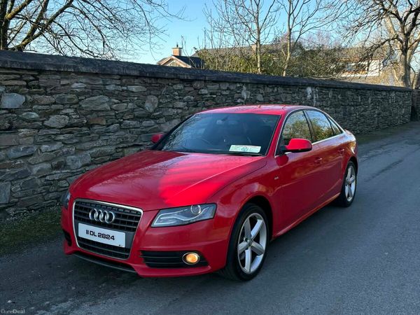Audi A4 Saloon, Diesel, 2011, Red