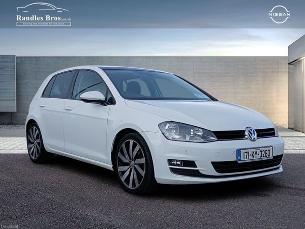 Volkswagen Golf Hatchback, Diesel, 2017, White