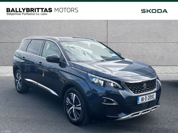 Peugeot 5008 MPV, Petrol, 2018, Blue