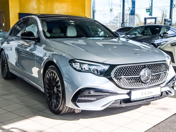 Mercedes-Benz E-Class Saloon, Diesel Plug-in Hybrid, 2026, Silver