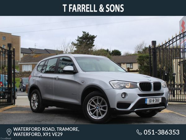 BMW X3 SUV, Diesel, 2016, Silver