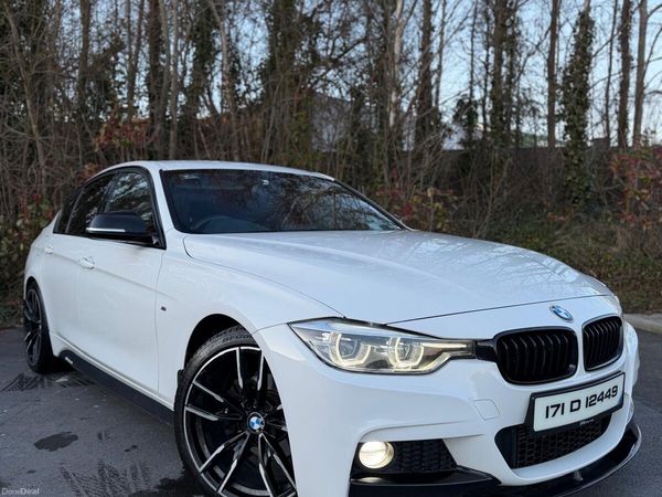 BMW 3-Series Saloon, Diesel, 2017, White