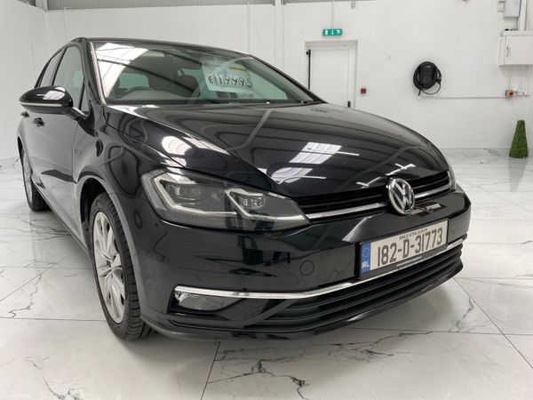 Volkswagen Golf Hatchback, Petrol, 2018, Black