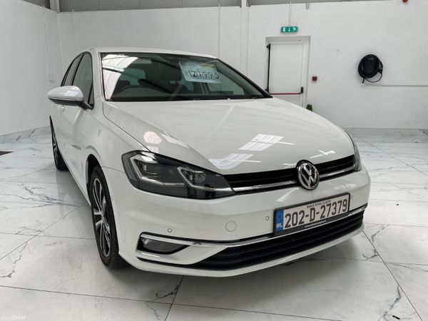Volkswagen Golf Hatchback, Petrol, 2020, White