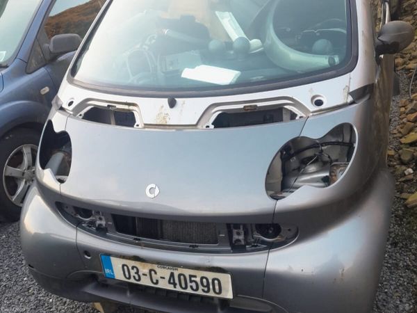 Smart Fortwo Convertible, Petrol, 2003, Silver