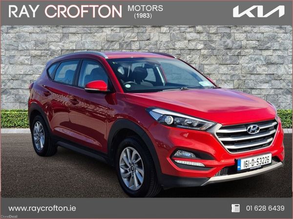 Hyundai Tucson SUV, Diesel, 2016, Red