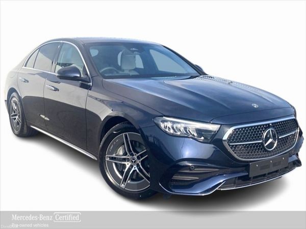 Mercedes-Benz E-Class Saloon, Diesel Plug-in Hybrid, 2025, Blue