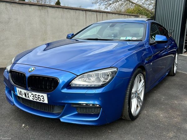 BMW 6-Series Coupe, Diesel, 2014, Blue