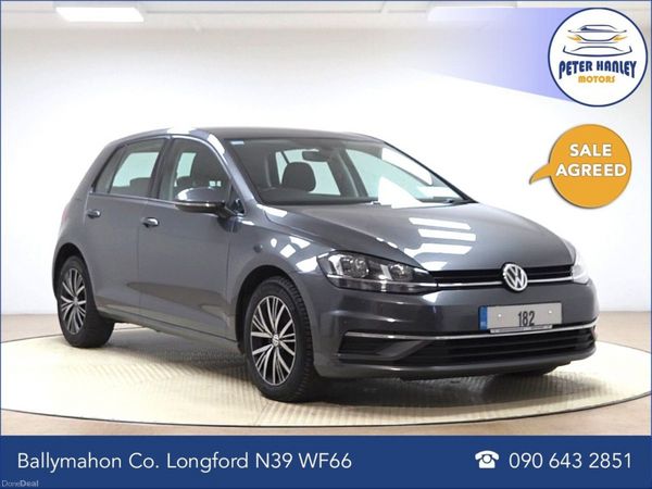 Volkswagen Golf Hatchback, Diesel, 2018, Grey