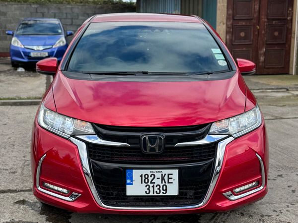 Honda Fit Hatchback, Petrol Hybrid, 2018, Red