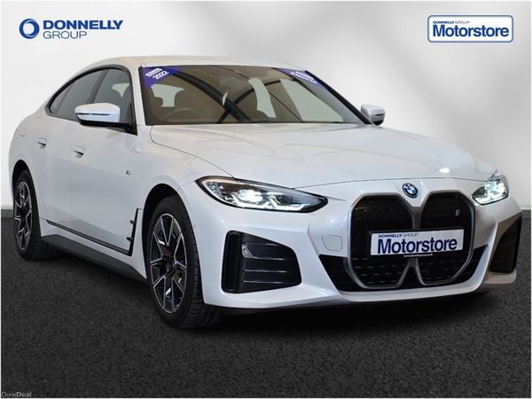 BMW i4 Hatchback, Electric, 2022, White