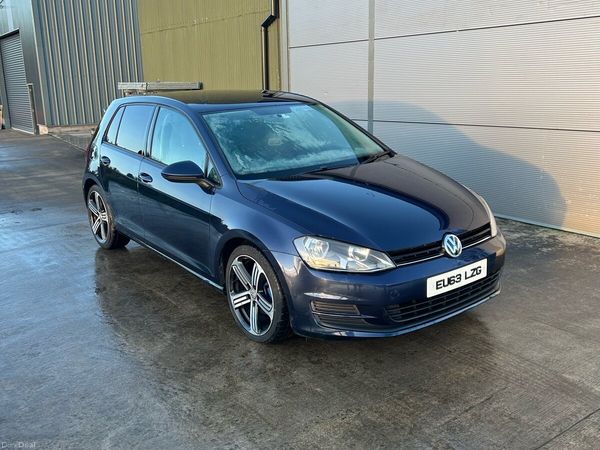 Volkswagen Golf Hatchback, Diesel, 2013, Blue