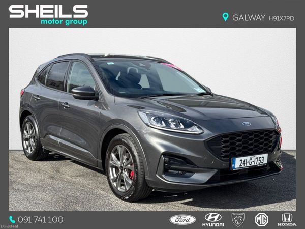 Ford Kuga SUV, Petrol Hybrid, 2024, Grey