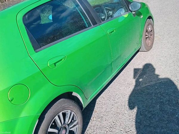Fiat Punto Hatchback, Petrol, 2013, Green