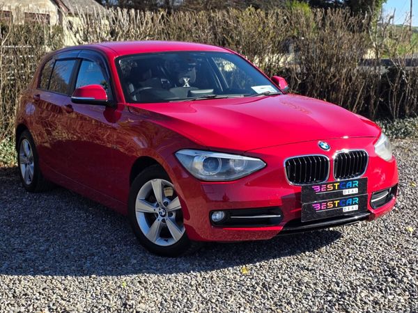 BMW 1-Series Hatchback, Petrol, 2015, Red