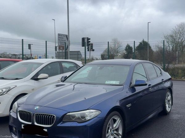 BMW 5-Series Saloon, Diesel, 2015, Blue