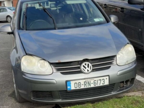 Volkswagen Golf Hatchback, Diesel, 2008, Grey