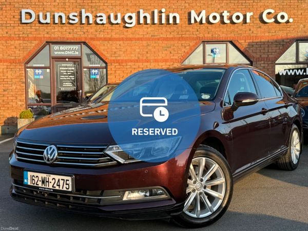 Volkswagen Passat Saloon, Diesel, 2016, Red