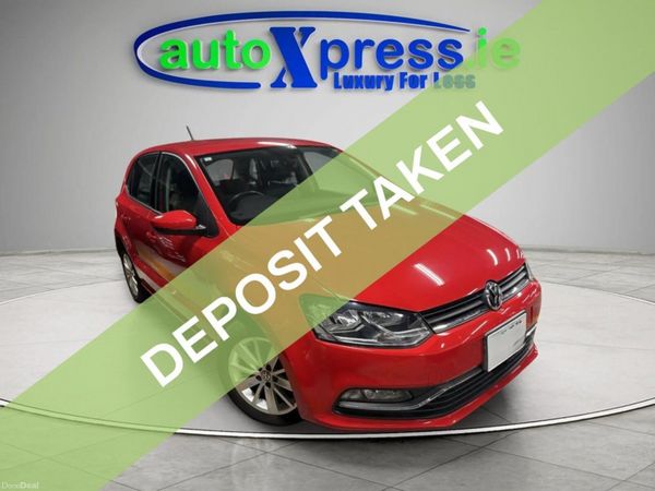 Volkswagen Polo Hatchback, Petrol, 2017, Red