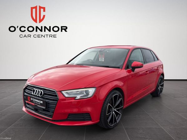 Audi A3 Hatchback, Petrol, 2019, Red